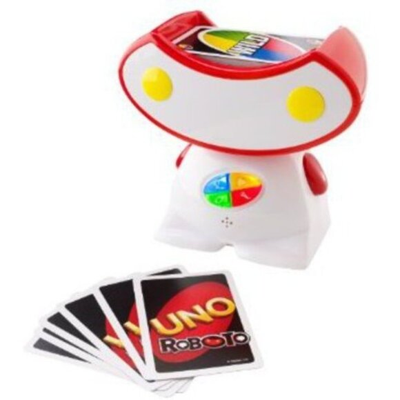 Mattel Uno Roboto Interactive Card Game 40th Anniversary Edition NIB - Picture 6 of 10